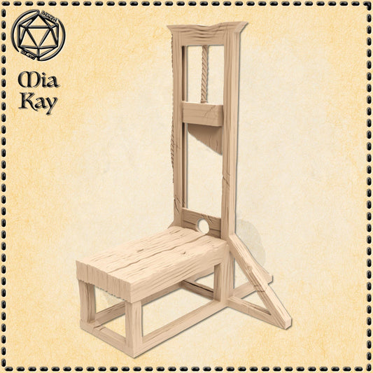 Guillotine miniature by M3DM