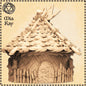 Grung Hut miniature by M3DM
