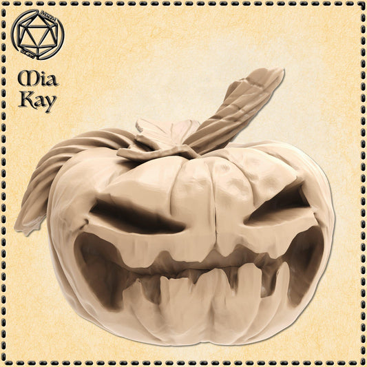Jack O Lantern mimic miniature by M3DM