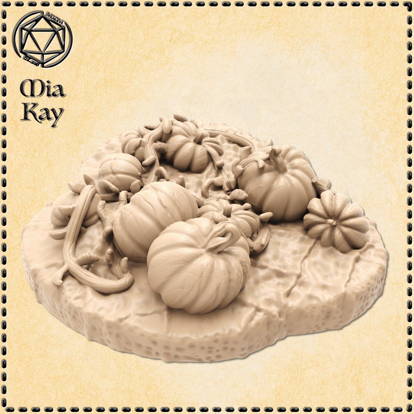 Pumpkin Patch miniature by M3DM