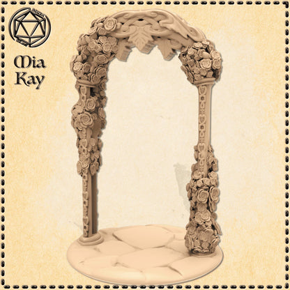 Rose Arch miniature by M3DM