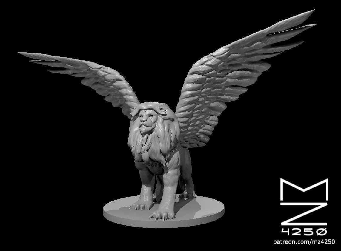 Androsphinx miniature by MZ4250