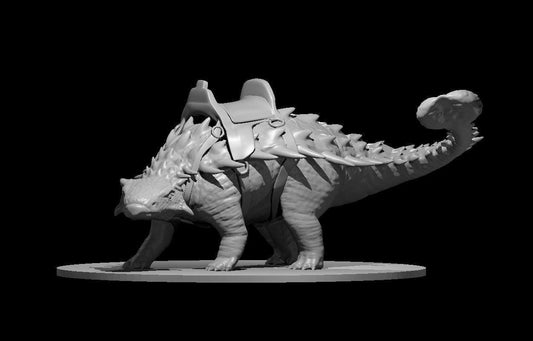 Ankylosaurus Mount miniature by MZ4250