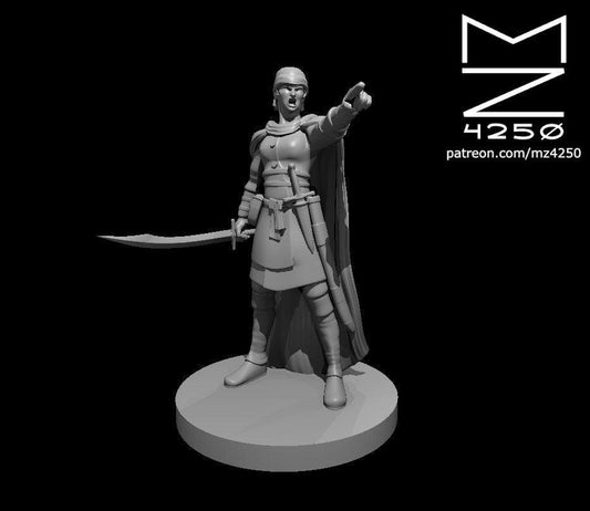 Bandit Captain Female miniature by MZ4250