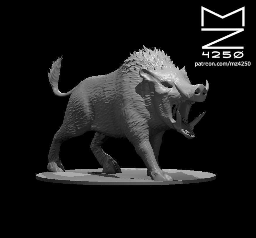 Boar miniature by MZ4250