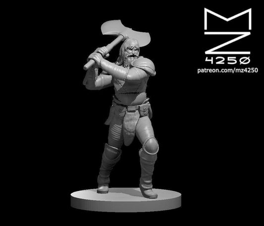 Berserker Male miniature by MZ4250