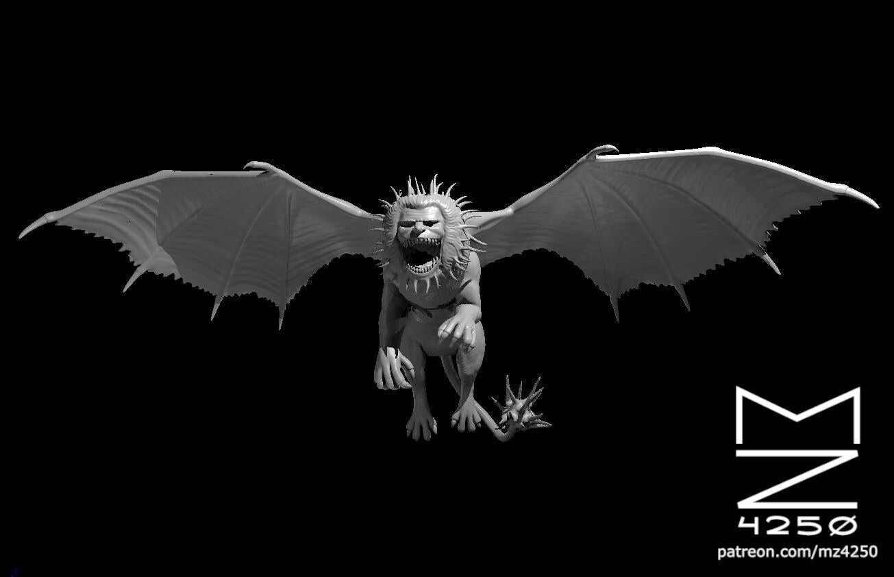 Manticore miniature by MZ4250