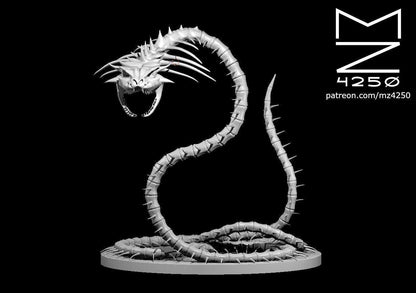Bone Naga miniature by MZ4250