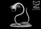Bone Naga miniature by MZ4250