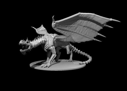 Dracolich Green miniature by MZ4250