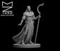 Druid Male miniature by MZ4250
