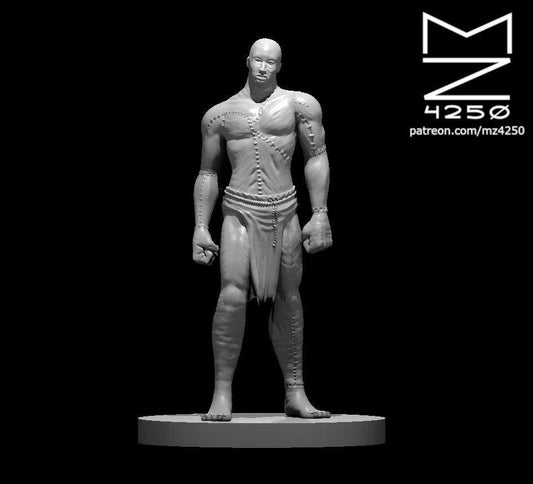 Flesh Golem miniature by MZ4250