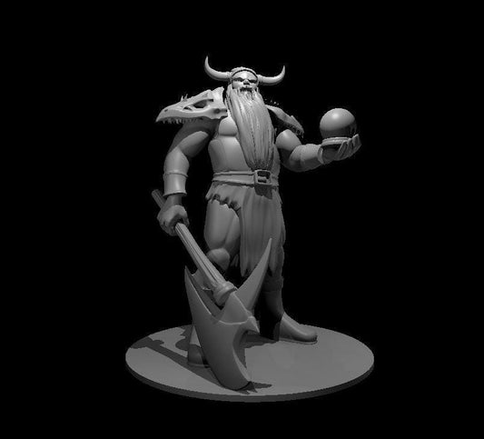 Frost Giant Snowmancer miniature by MZ4250