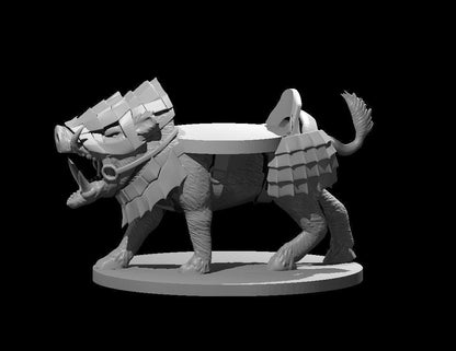Giant Boar Mount miniature by MZ4250