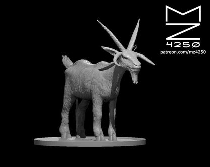 Giant Goat Mount miniature by MZ4250
