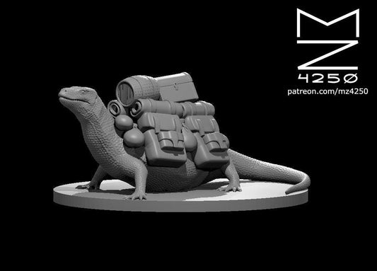 Giant Pack Lizard miniature by MZ4250