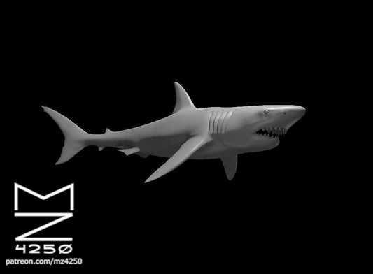 Giant Shark miniature by MZ4250