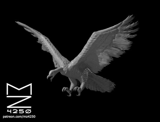 Giant Vulture flying miniature by MZ4250