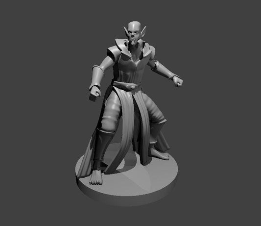 Githzerai Monk miniature by MZ4250