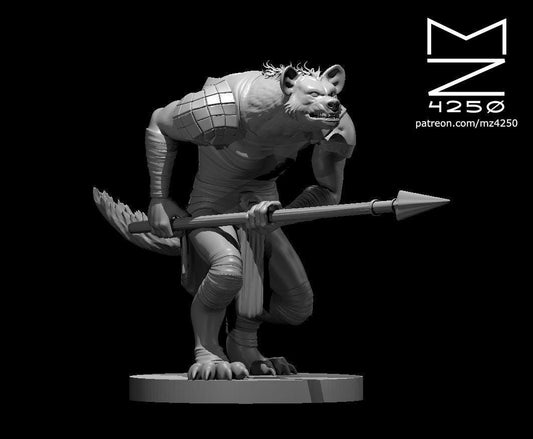 Gnoll miniature by MZ4250