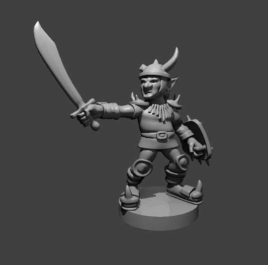 Goblin Chief miniature by MZ4250