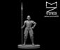 Guard Female with spear miniature by MZ4250