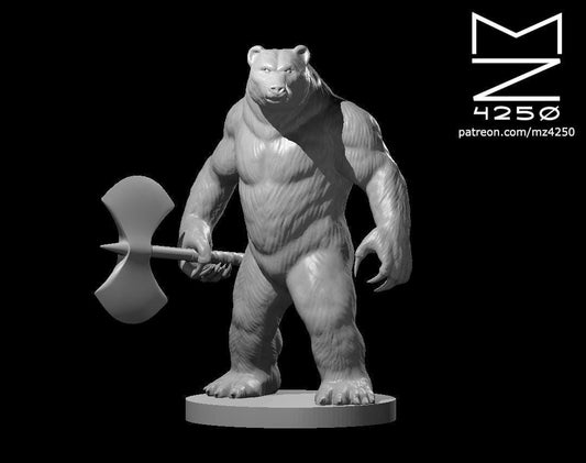 Werebear miniature by MZ4250
