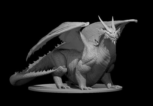 Oh Lawd He Comin Red Dragon miniature by MZ4250