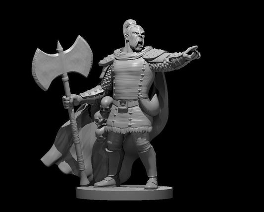 Orc War Chief miniature by MZ4250