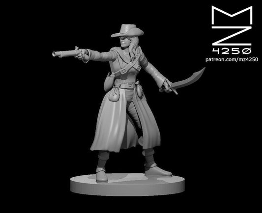 Pirate Female miniature by MZ4250