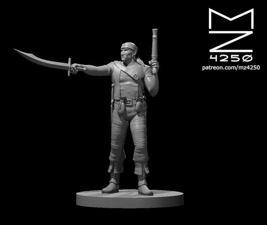 Pirate Male miniature by MZ4250