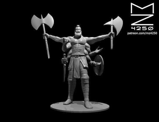 Six Armed Cyclops miniature by MZ4250