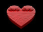 Spinning Heart Shaped Bed Mimic miniature by MZ4250