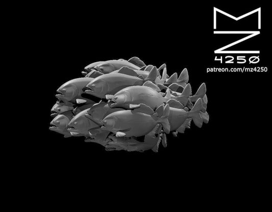 Swarm of Quippers miniature by MZ4250