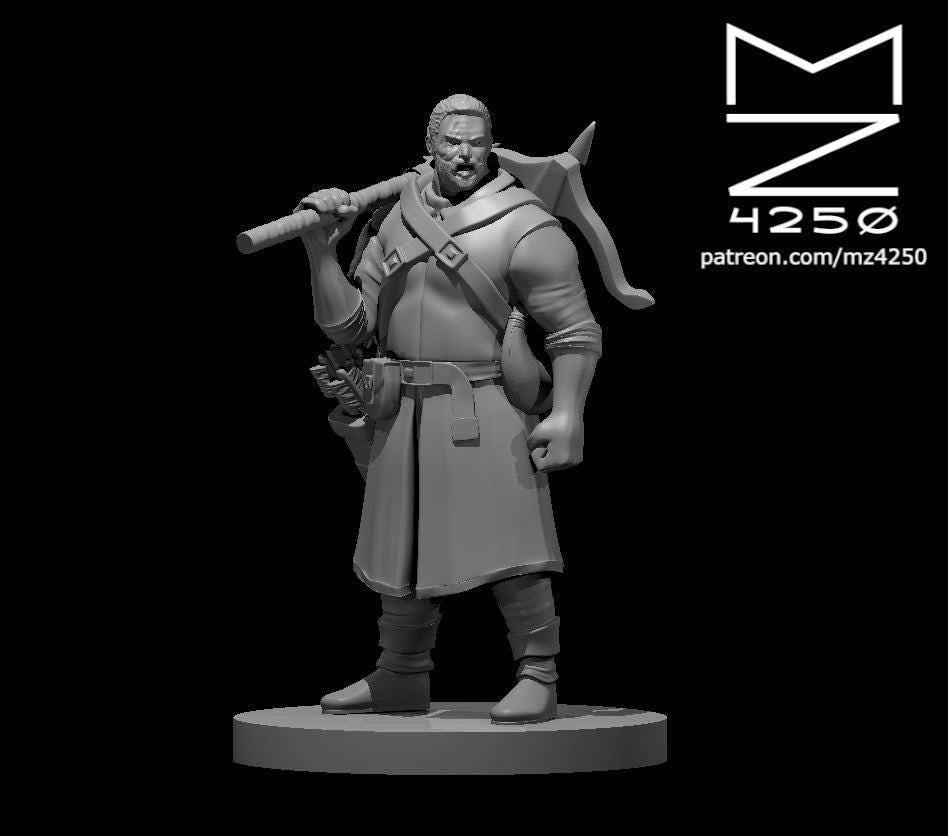 Thug Male miniature by MZ4250