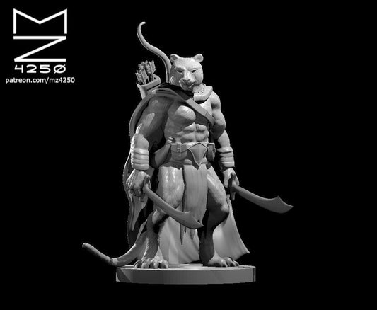Weretiger miniature by MZ4250
