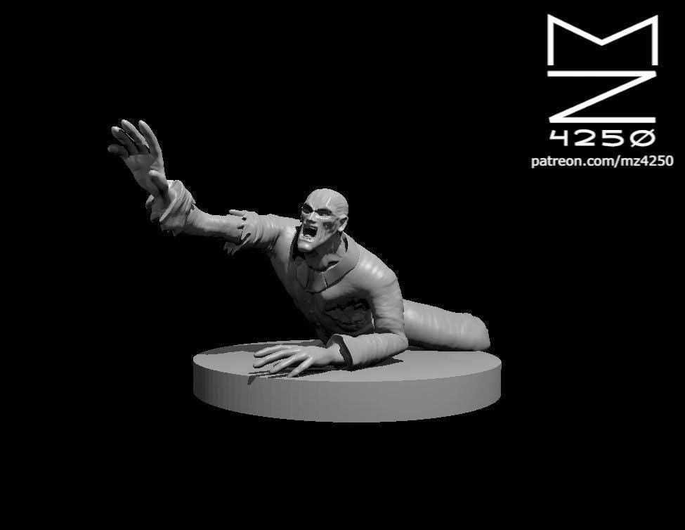 Zombie Male miniature by MZ4250
