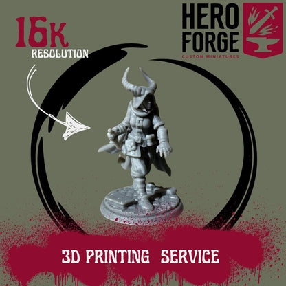 Heroforge 3D Miniature Printing Service