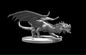 Red Dragon Ancient Adult Young Wyrmling miniature by MZ4250