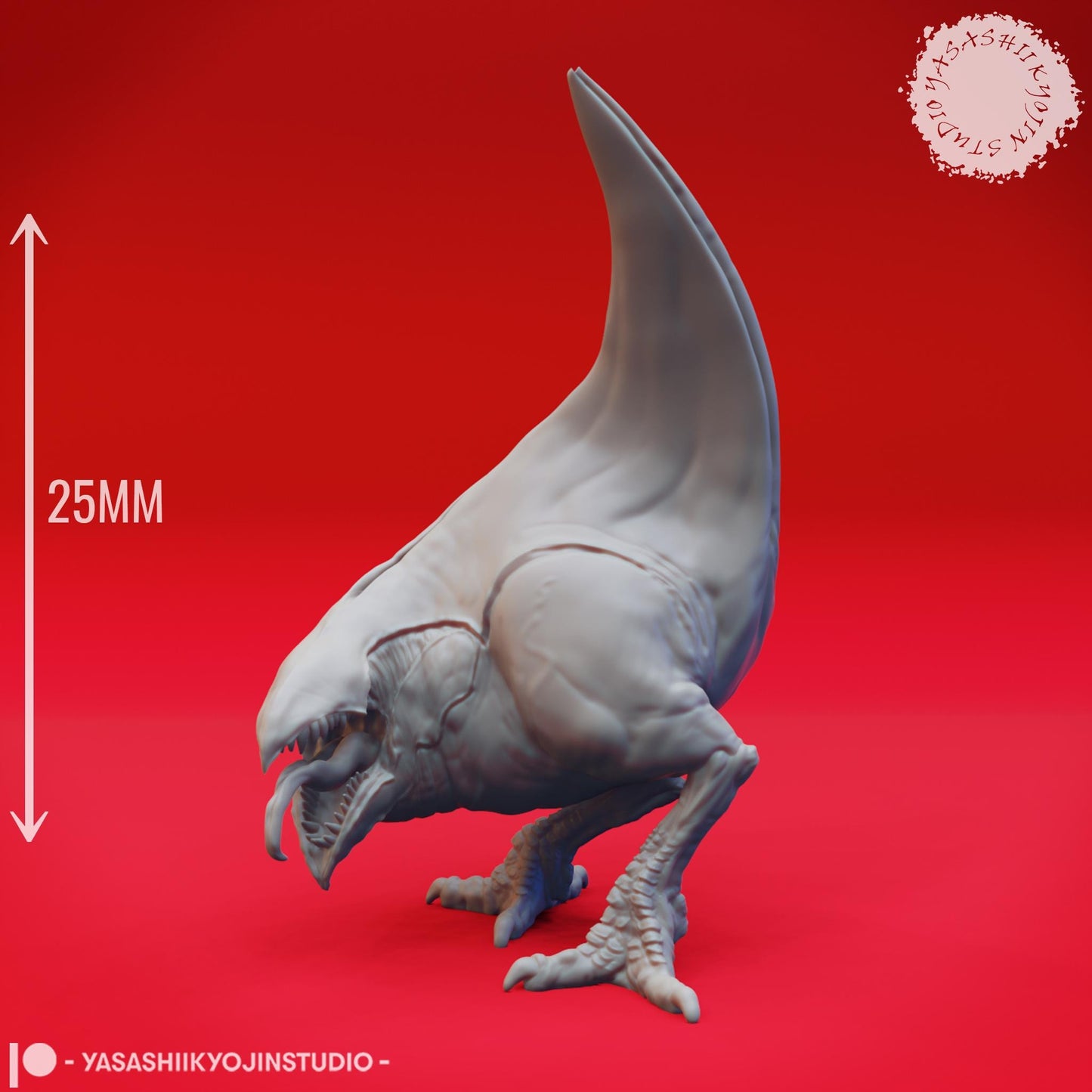 Abyssal Chicken miniature by Yasashii Kyojin Studio