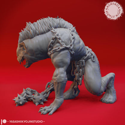 Yeenoghu miniature by Yasashii Kyojin Studio