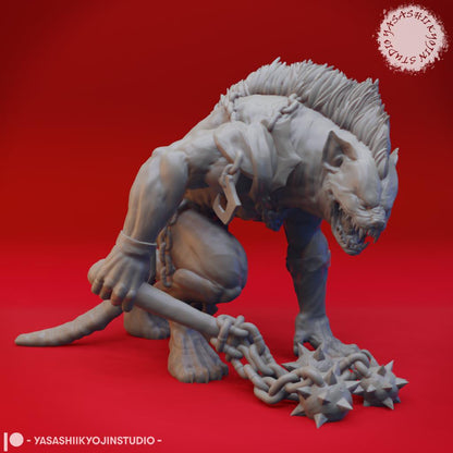 Yeenoghu miniature by Yasashii Kyojin Studio