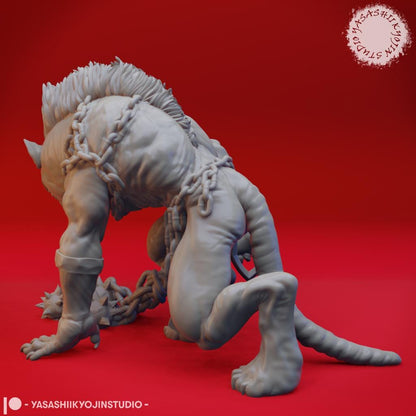 Yeenoghu miniature by Yasashii Kyojin Studio
