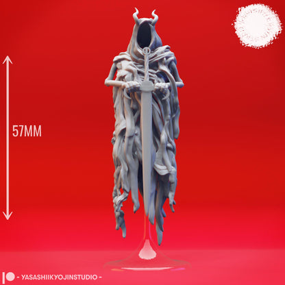 Wraith miniature by Yasashii Kyojin Studio