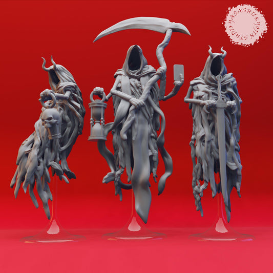Wraith miniature by Yasashii Kyojin Studio