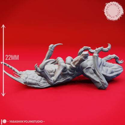 Ankheg miniature by Yasashii Kyojin Studio