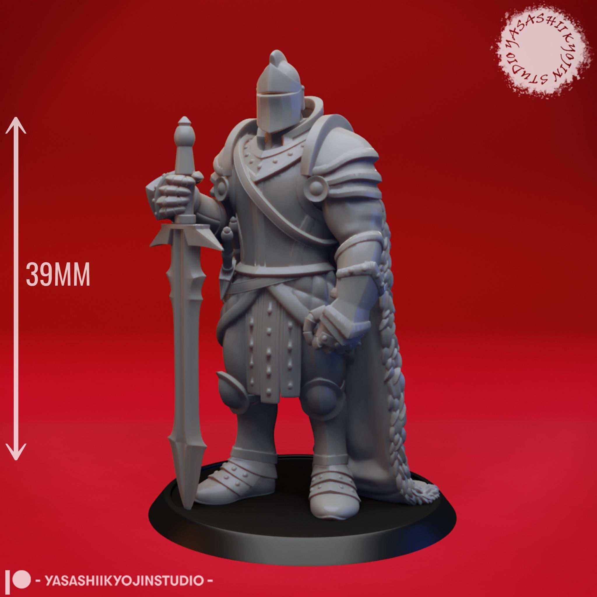 Animated Fighter miniature by Yasashii Kyojin Studio – Planar Gateway ...