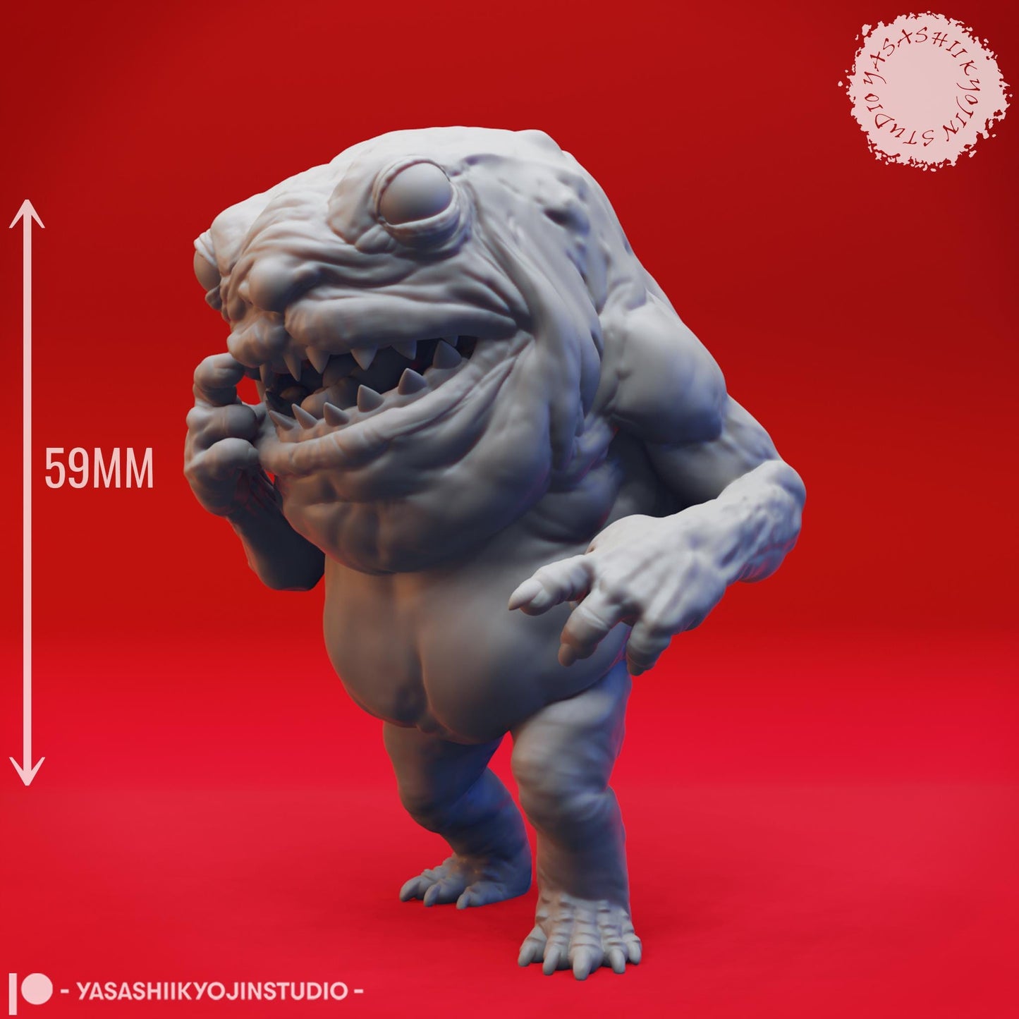 Banderhobb miniature by Yasashii Kyojin Studio