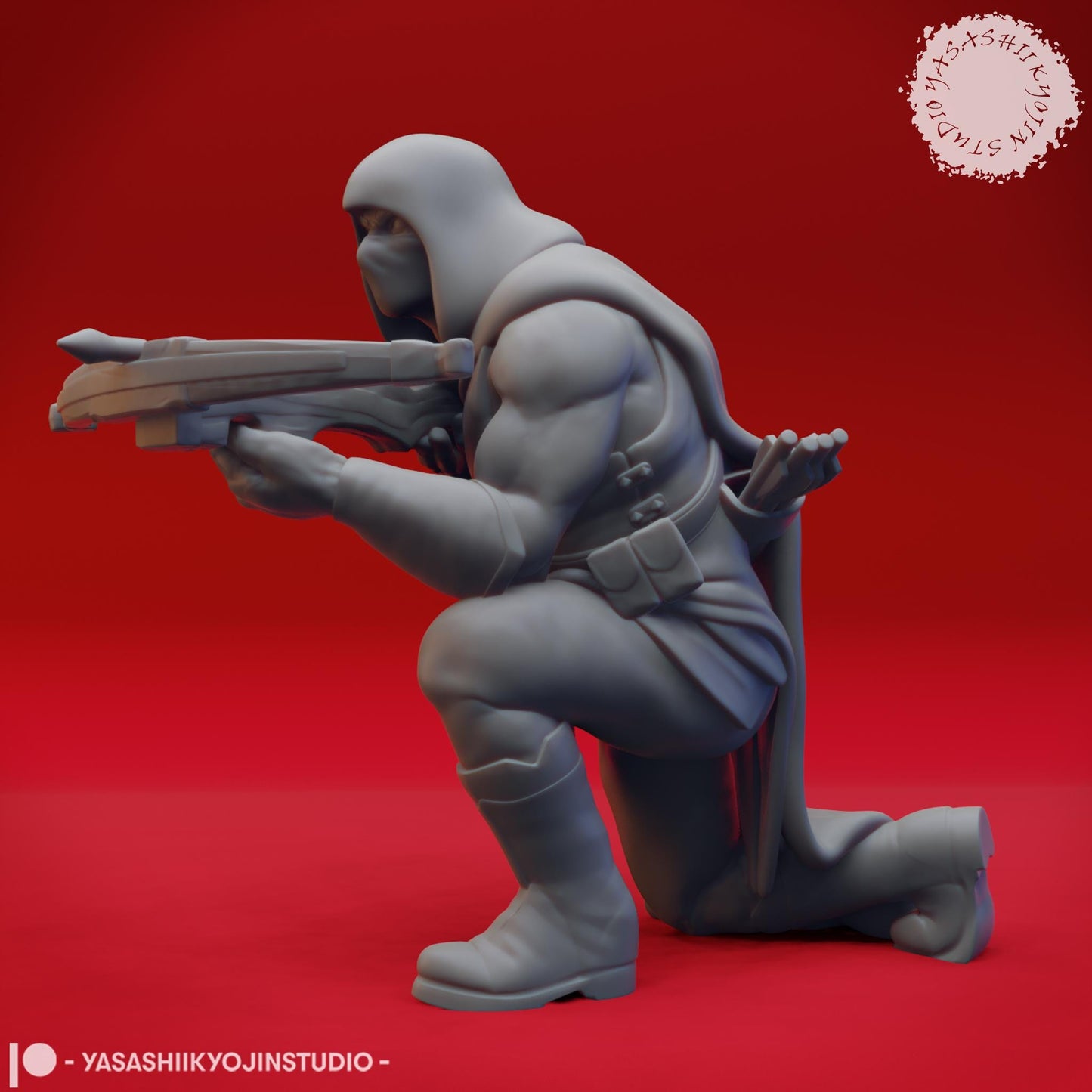 Bandit miniature by Yasashii Kyojin Studio