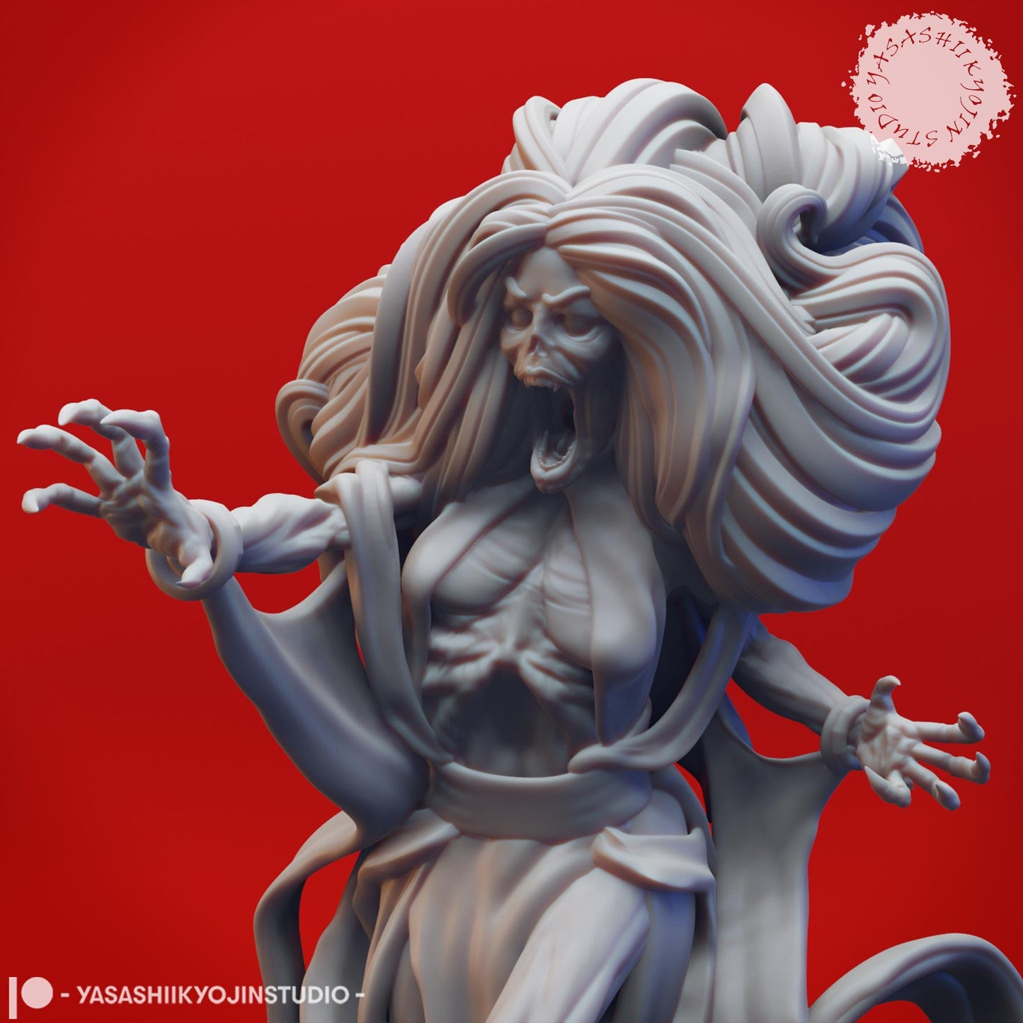 Banshee miniature by Yasashii Kyojin Studio